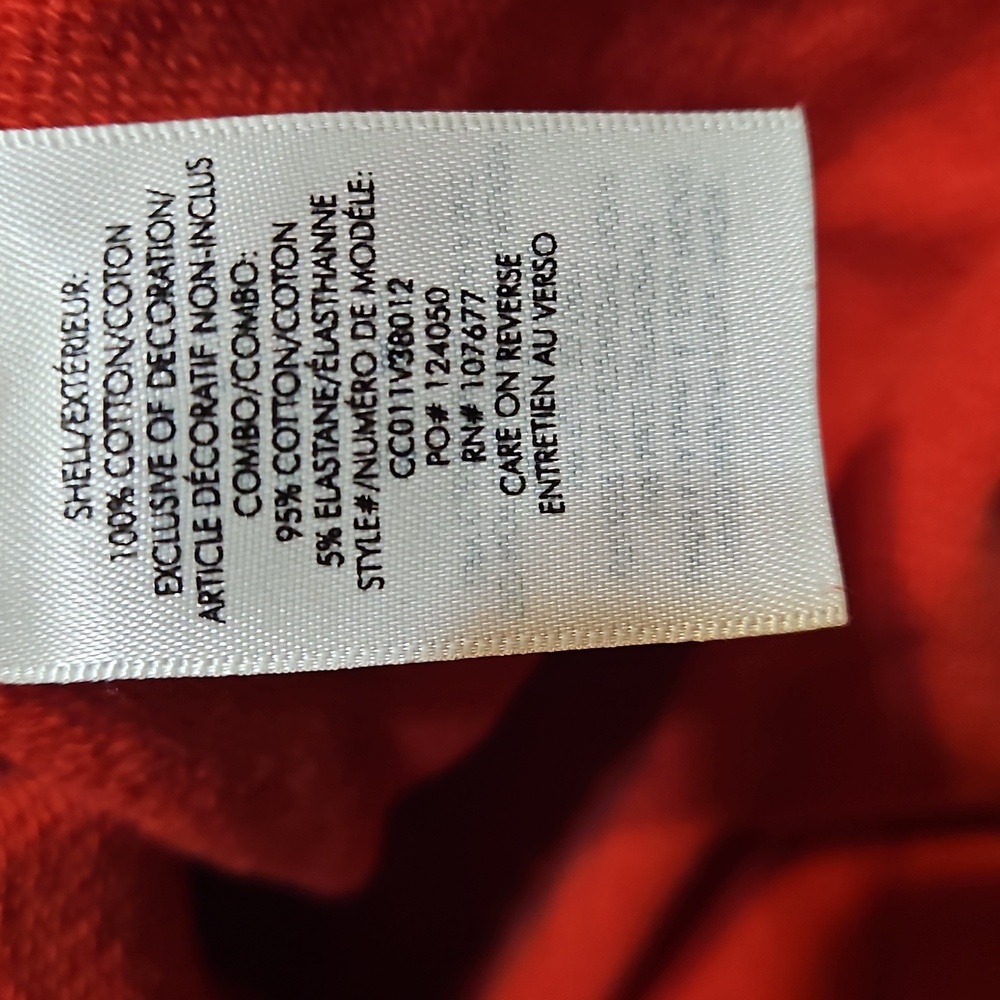Alice & Olivia Red Quarantine Queen Sweatshirt - Picture 9 of 9